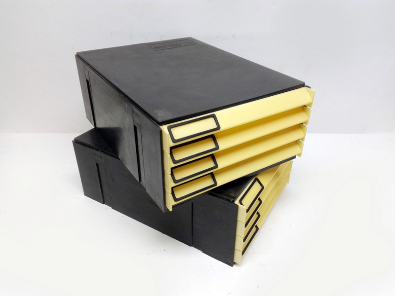 archivador cajones documentos plastico 14x26x36_5 2u